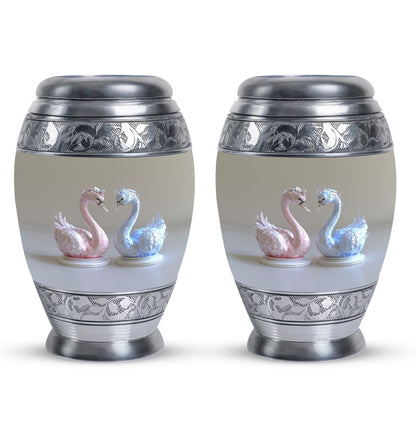 Personalized Bird Keepsake Urn for Human Ashes - 3-inch, 3 cu in - Yatskia