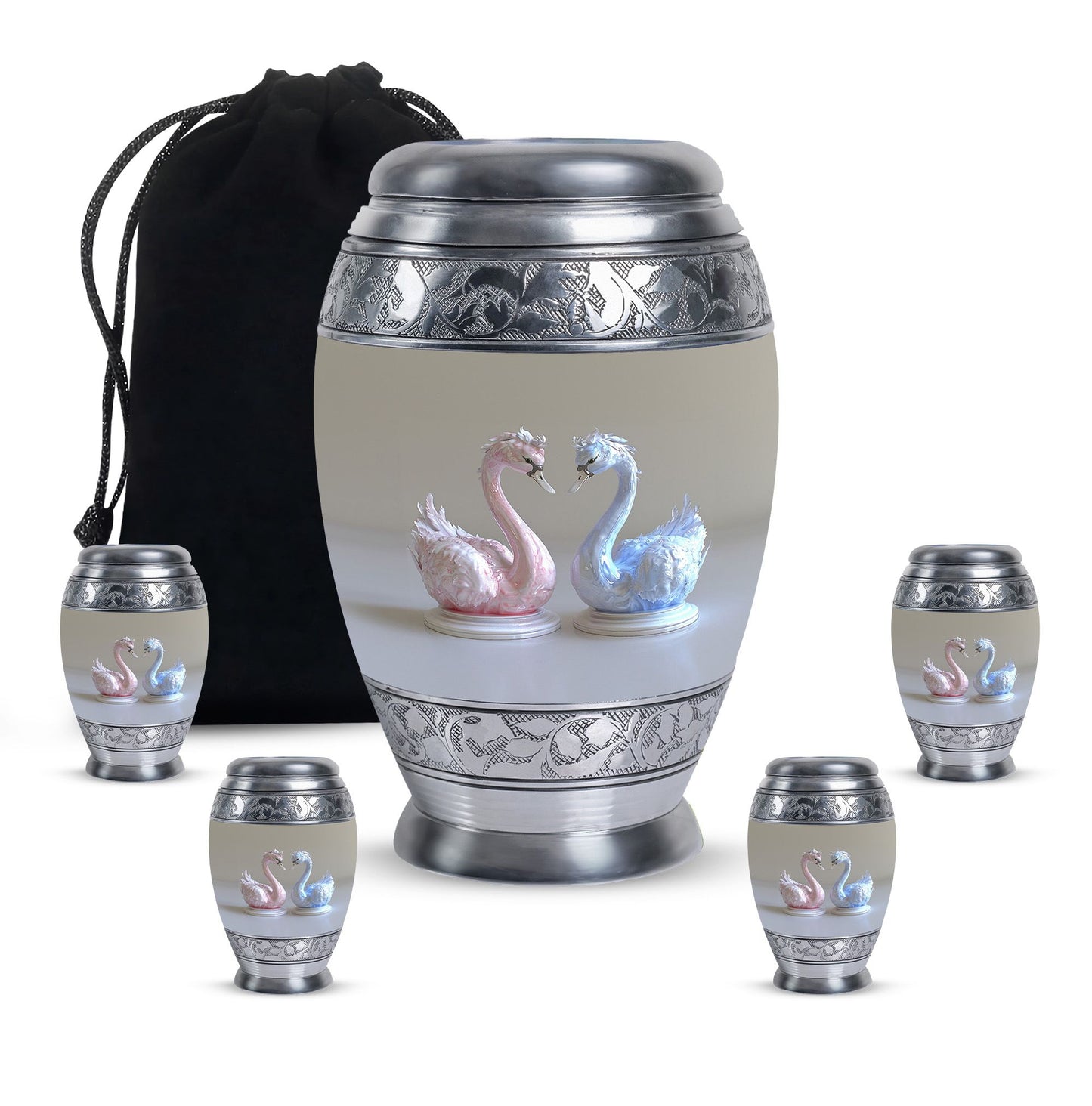 Personalized Bird Keepsake Urn for Human Ashes - 3-inch, 3 cu in - Yatskia