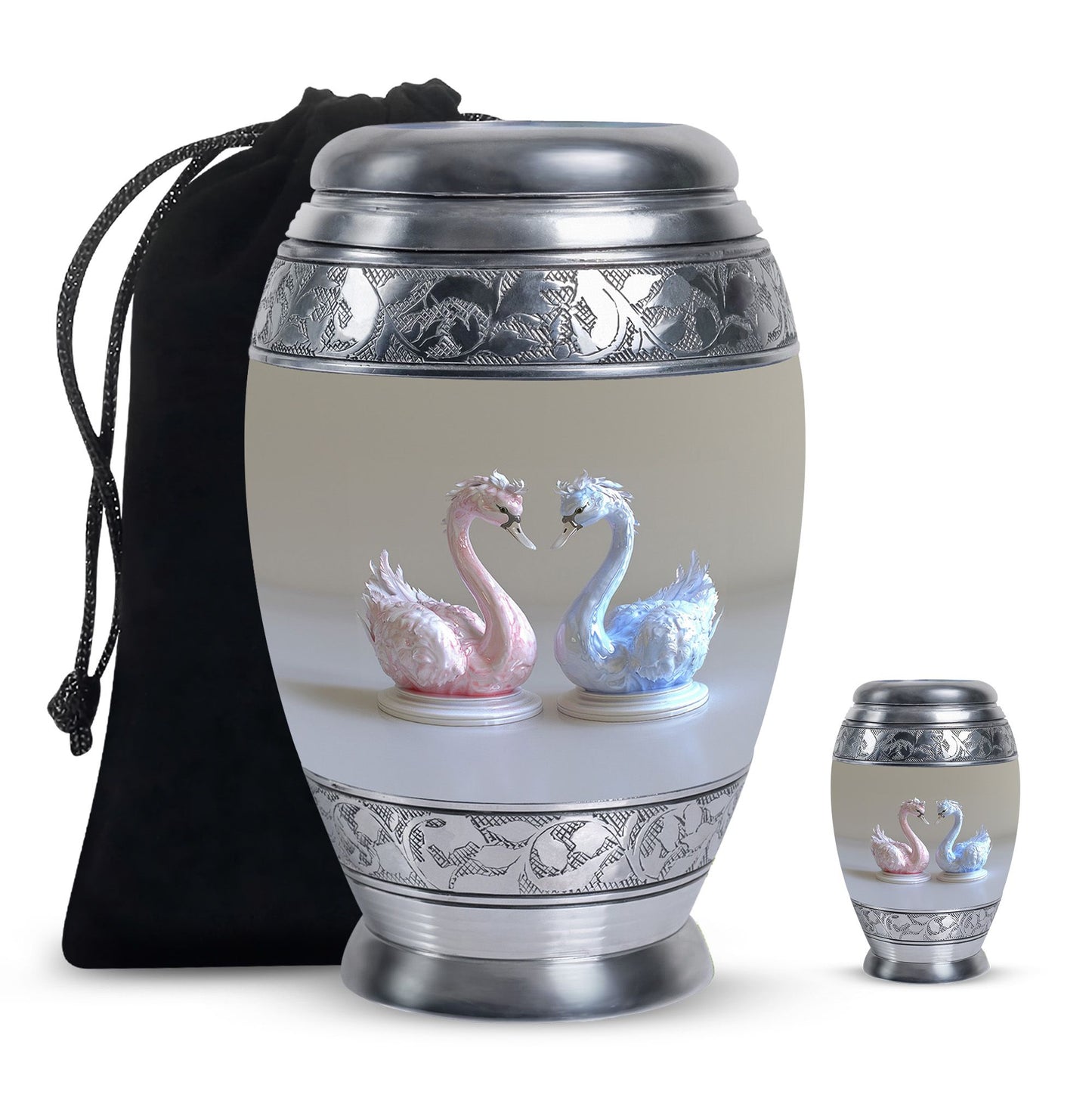 Personalized Bird Keepsake Urn for Human Ashes - 3-inch, 3 cu in - Yatskia