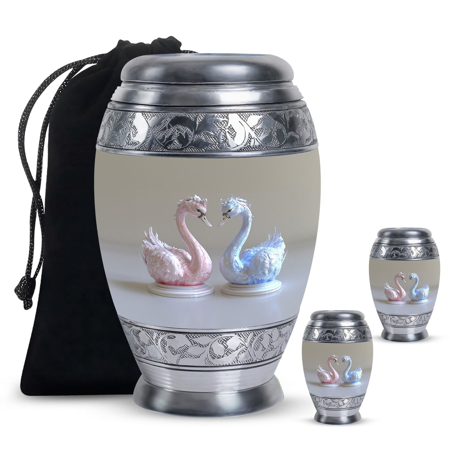 Personalized Bird Keepsake Urn for Human Ashes - 3-inch, 3 cu in - Yatskia