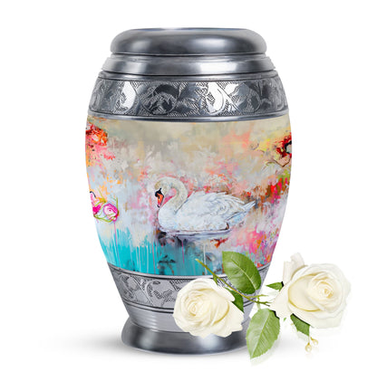 Personalized Bird Cremation Urn for Adults - 10-inch, 200 cu in - Yatskia