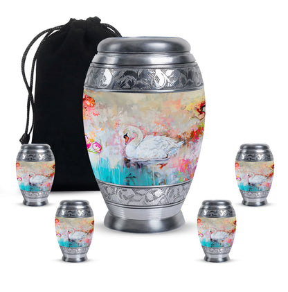 Personalized Bird Cremation Urn for Adults - 10-inch, 200 cu in - Yatskia