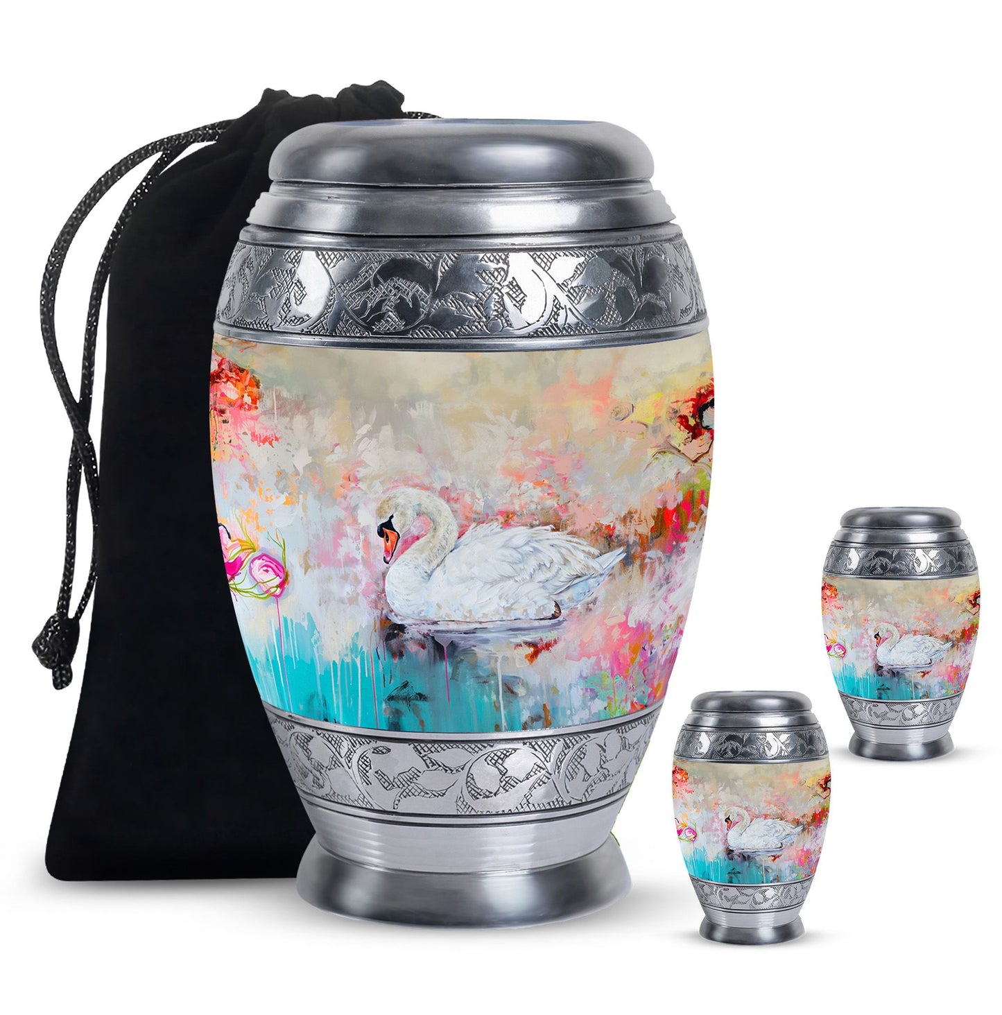 Personalized Bird Cremation Urn for Adults - 10-inch, 200 cu in - Yatskia