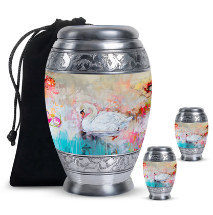 Personalized Bird Cremation Urn for Adults - 10-inch, 200 cu in - Yatskia