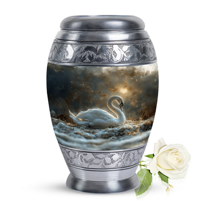 Personalized Bird Cremation Urn for Adults - 10-inch, 200 cu in - Yatskia