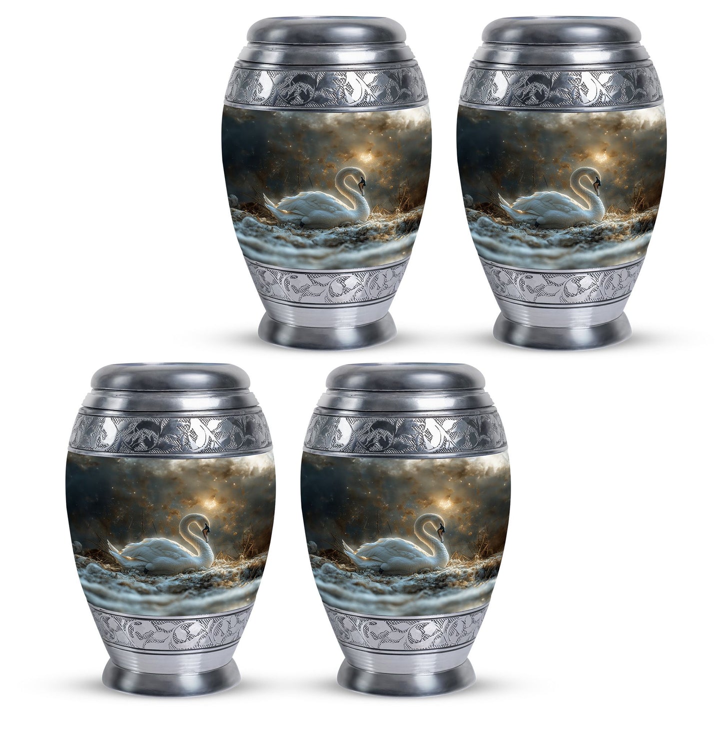 Personalized Bird Cremation Urn for Adults - 10-inch, 200 cu in - Yatskia