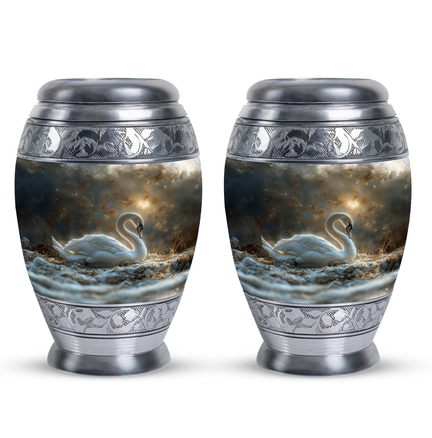 Personalized Bird Cremation Urn for Adults - 10-inch, 200 cu in - Yatskia