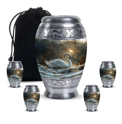 Personalized Bird Cremation Urn for Adults - 10-inch, 200 cu in - Yatskia
