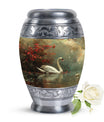 Graceful Swan Cremation Urns For Human Ashes - Urn for Dad and Mom