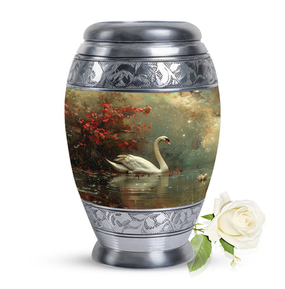 Personalized Bird Cremation Urn for Dad - 10-inch, 200 cu in - Yatskia