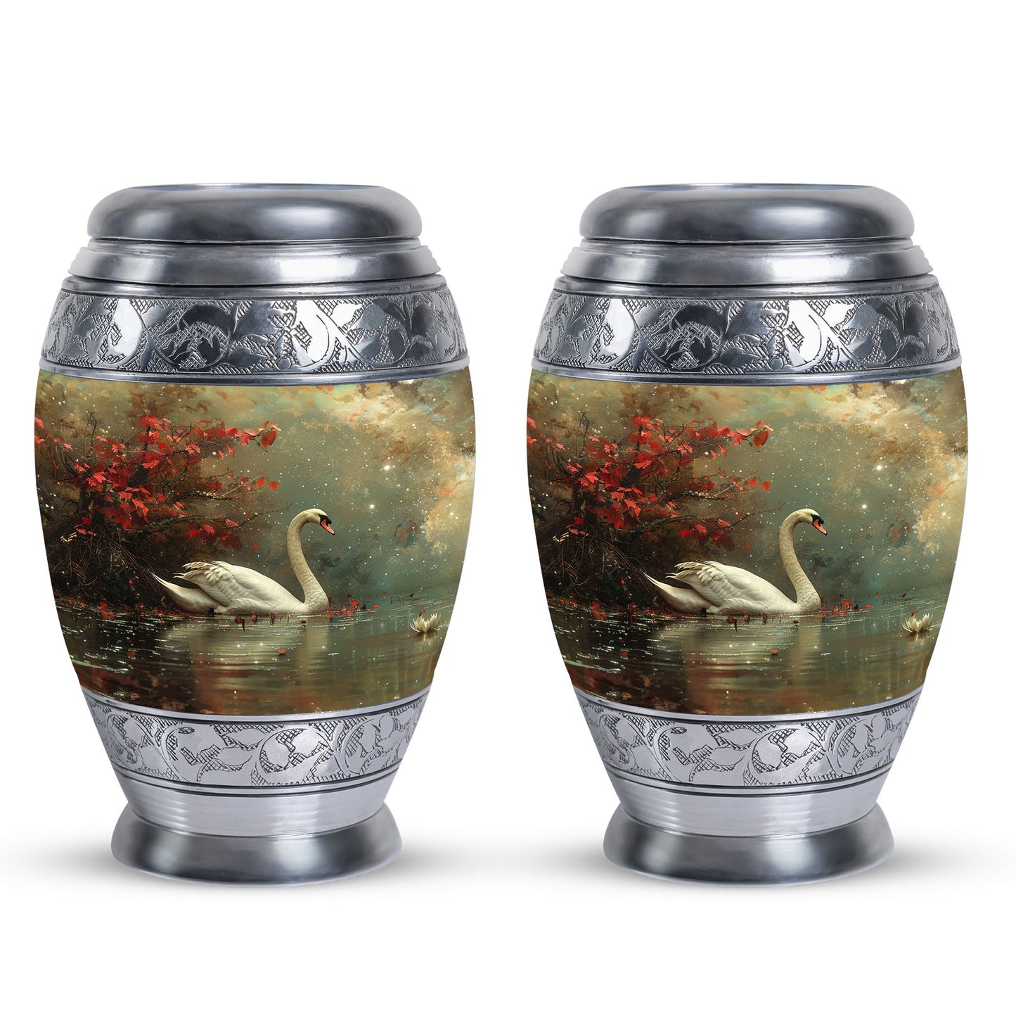 Personalized Bird Cremation Urn for Dad - 10-inch, 200 cu in - Yatskia