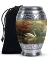 Graceful Swan Cremation Urns For Human Ashes - Urn for Dad and Mom