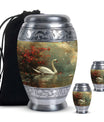 Graceful Swan Cremation Urns For Human Ashes - Urn for Dad and Mom