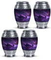 Purple Swan Cremation Urns For Human Ashes - Funeral Urns For Ashes
