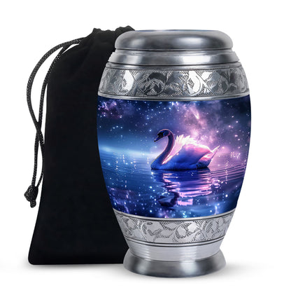 Personalized Bird Cremation Urn for Mom - 10-inch, 200 cu in - Yatskia