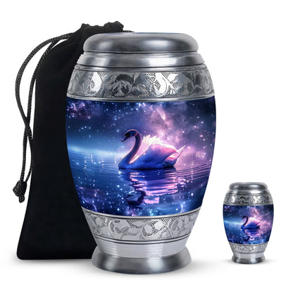 Personalized Bird Cremation Urn for Mom - 10-inch, 200 cu in - Yatskia