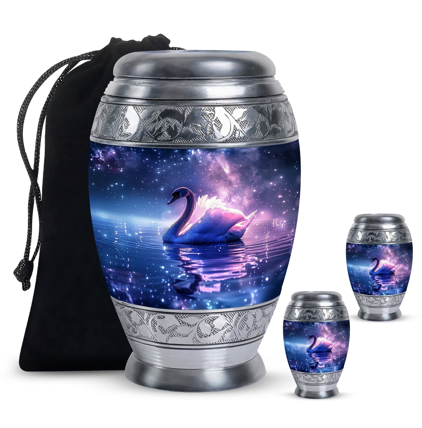 Personalized Bird Cremation Urn for Mom - 10-inch, 200 cu in - Yatskia