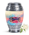 Vibrant Car Design Cremation Urn for Human Ashes - Burial Urns For Ashes