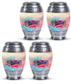 Vibrant Car Design Cremation Urn for Human Ashes - Burial Urns For Ashes