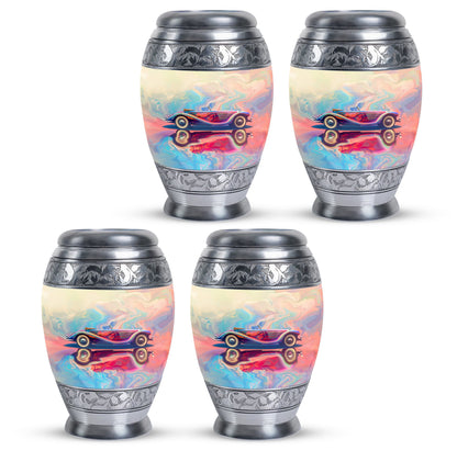 Personalized Car Cremation Urn for Human Ashes - 10-inch, 200 cu in - Yatskia