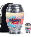 Vibrant Car Design Cremation Urn for Human Ashes - Burial Urns For Ashes