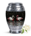 Swan Pair Cremation Urns For Human Ashes - Funeral Urns For Adult