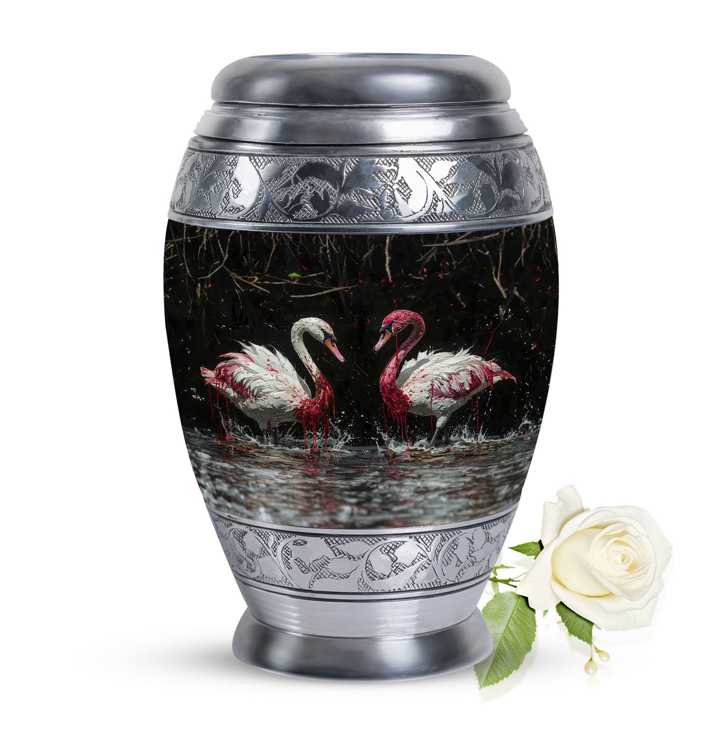Personalized Bird Cremation Urn for Adult - 10-inch, 200 cu in - Yatskia