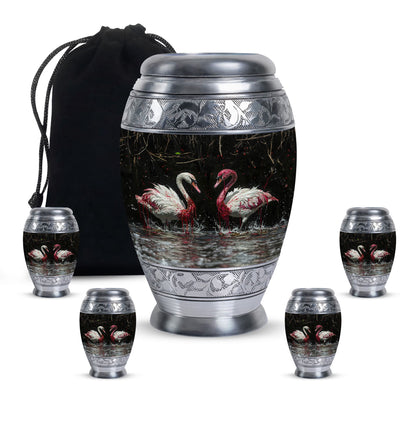 Personalized Bird Cremation Urn for Adult - 10-inch, 200 cu in - Yatskia