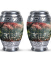 Cherry Blossom Cremation Urns For Human Ashes - Swan Urns For Adults