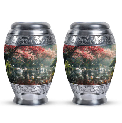 Personalized Bird Cremation Urn for Adults - 10-inch, 200 cu in - Yatskia