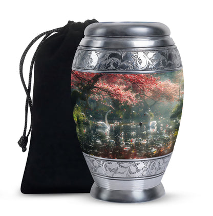 Personalized Bird Cremation Urn for Adults - 10-inch, 200 cu in - Yatskia