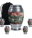 Cherry Blossom Cremation Urns For Human Ashes - Swan Urns For Adults