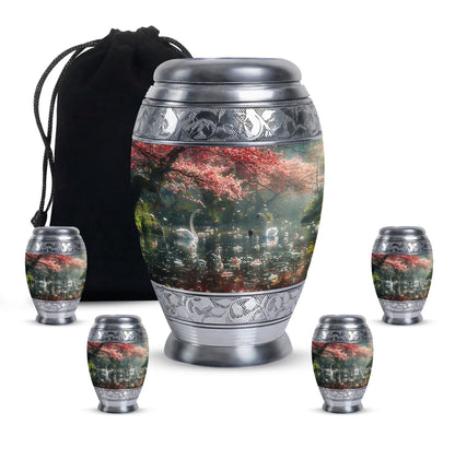 Personalized Bird Cremation Urn for Adults - 10-inch, 200 cu in - Yatskia