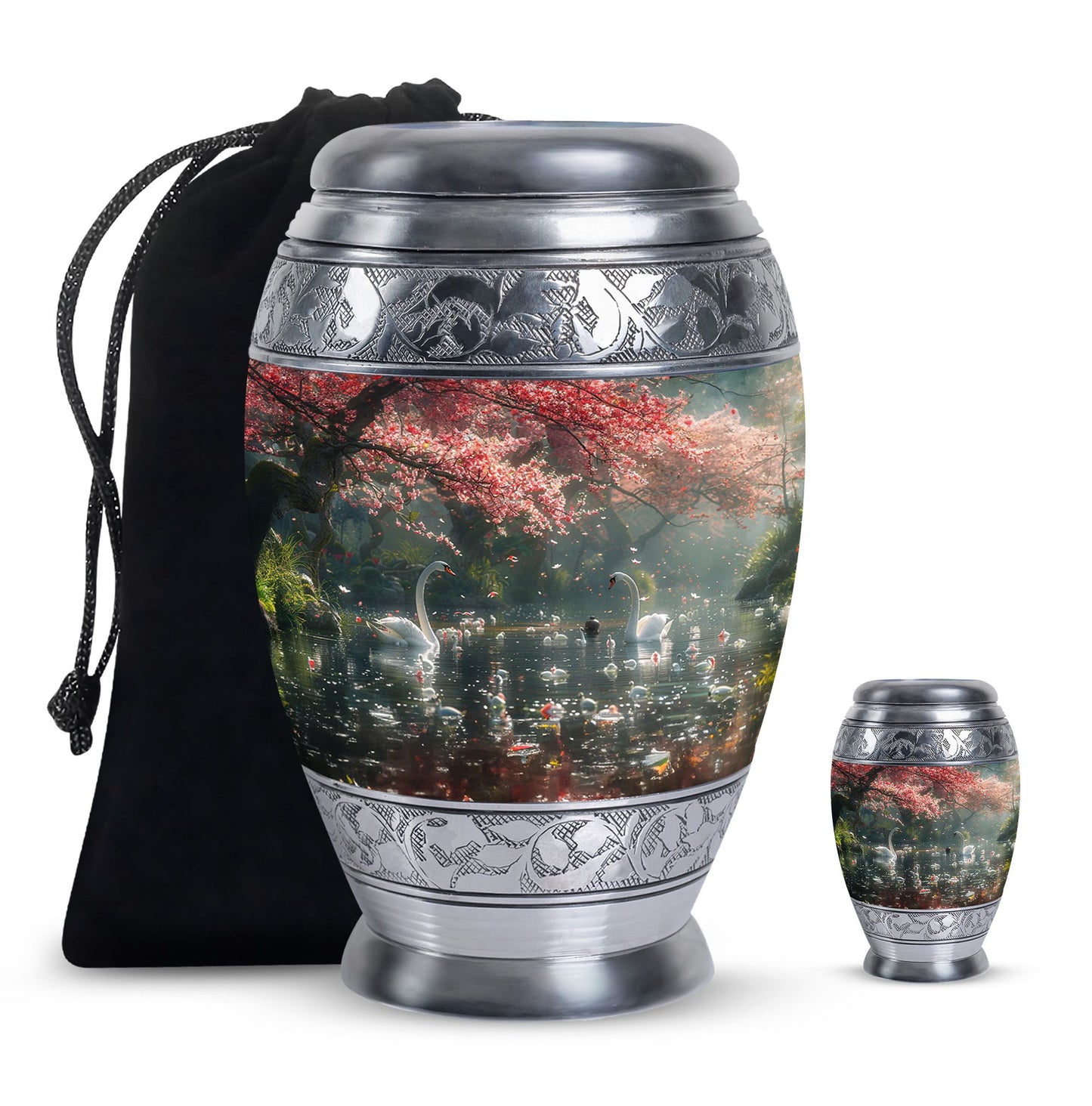 Personalized Bird Cremation Urn for Adults - 10-inch, 200 cu in - Yatskia