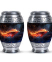 Phoenix Rising Cremation Urns For Large Human - Funeral Urns For Men