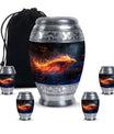 Phoenix Rising Cremation Urns For Large Human - Funeral Urns For Men
