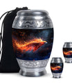 Phoenix Rising Cremation Urns For Large Human - Funeral Urns For Men