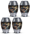 Black Raven Funeral Urn for Human Ashes - Cremations Urns For Adults
