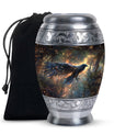 Black Raven Funeral Urn for Human Ashes - Cremations Urns For Adults