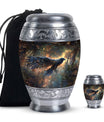 Black Raven Funeral Urn for Human Ashes - Cremations Urns For Adults