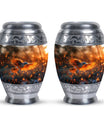 Elegant Phoenix Bird Cremation Urn - Unique Memorial Keepsake for Ashes