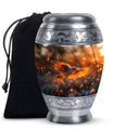 Elegant Phoenix Bird Cremation Urn - Unique Memorial Keepsake for Ashes