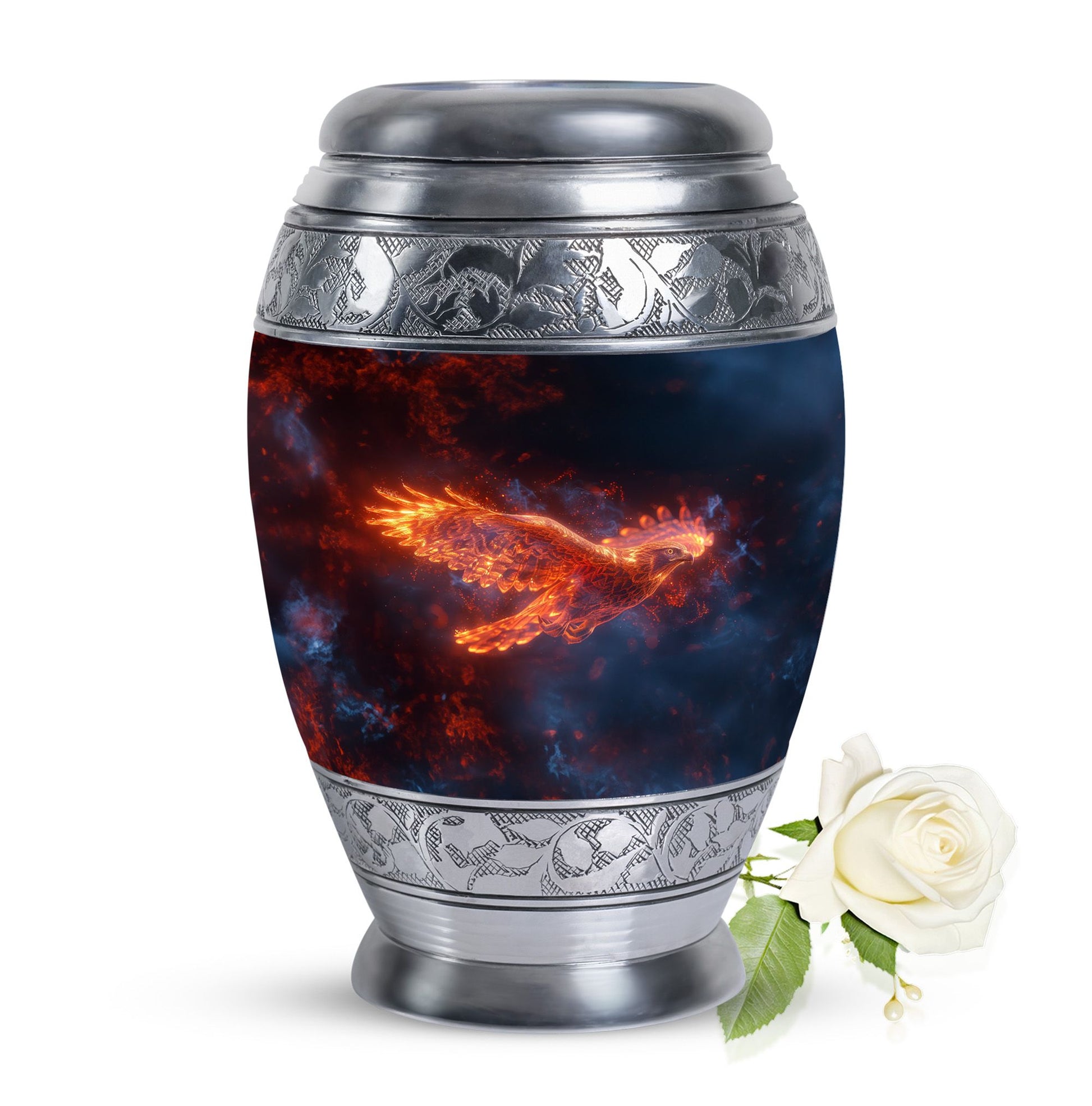 Phoenix Bird Cremation Urn for Human Ashes - Urn for Men & Women