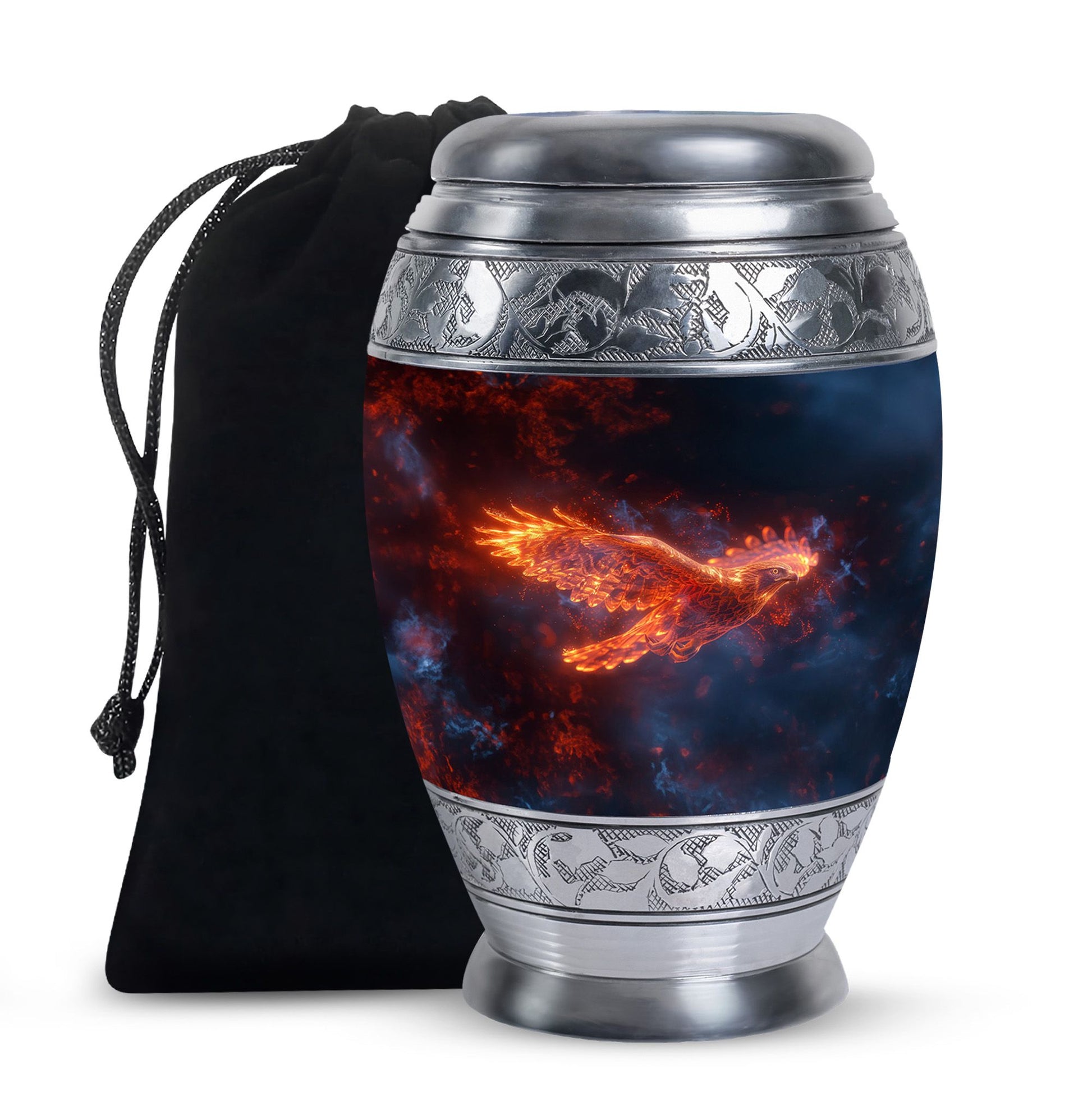 Phoenix Bird Cremation Urn for Human Ashes - Urn for Men & Women