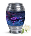 Purple Snake Cremation Urns For Human Ashes - Memorial Urn for Adults