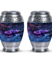 Purple Snake Cremation Urns For Human Ashes - Memorial Urn for Adults