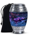 Purple Snake Cremation Urns For Human Ashes - Memorial Urn for Adults