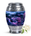 Mystic Blue Snake Cremation Urns For Human Ashes - Funeral Urns For Ashes