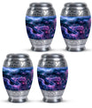 Mystic Blue Snake Cremation Urns For Human Ashes - Funeral Urns For Ashes