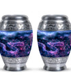 Mystic Blue Snake Cremation Urns For Human Ashes - Funeral Urns For Ashes